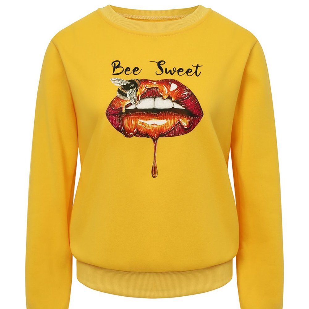 Bee Sweet Pullover Sweatshirt